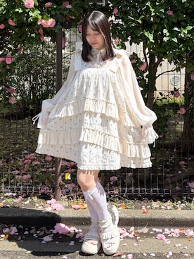 ponさんの（merry jenny | メリージェニー）を使ったコーディネート