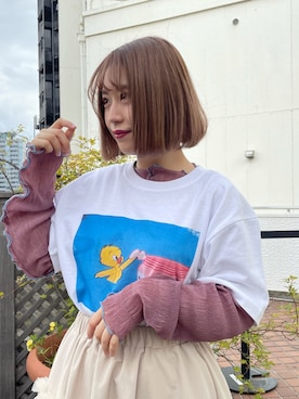 ponさん（レディース・153cm）の春コーディネート