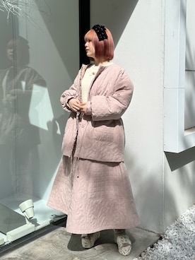 「アパレルスタッフ」｜「アイテム（ブルゾン）」を使った、ponさん（レディース・153cm）の夏コーディネート
