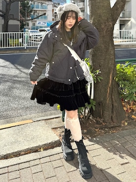 ponさん（レディース・153cm）の冬コーディネート