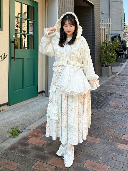 デコラティブリボンフレアスカート（スカート）｜merry jenny（メリー