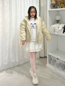 「アイテム（スウェット）」を使った、ponさん（レディース・153cm・20代）の秋コーディネート