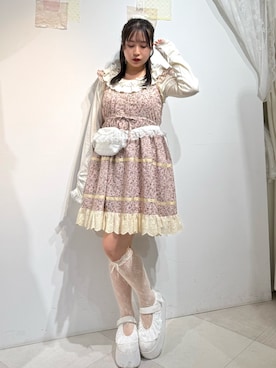 「アイテム（ボディバッグ/ウエストポーチ）」を使った、ponさん（レディース・153cm）の秋コーディネート