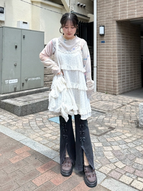 りぼんのレーストートバッグ