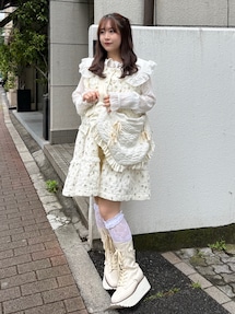 お花キルティングキャミワンピース|メリージェニー(merry jenny お花キルティングキャミワンピース|メリージェニー(merry jenny