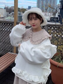 circle frillプルオーバー｜メリージェニー（merry jenny