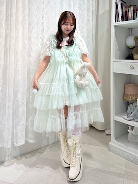 ponさん（レディース・153cm）の夏コーディネート