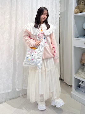 「アイテム（スウェット）」を使った、ponさん（レディース・153cm・20代）の夏コーディネート
