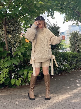 ponさん（レディース・153cm）の夏コーディネート