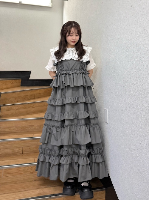 メリージェニー  バックロングシャツ merry jenny ▽Backロングシャツ ブラック -ファッション通販 FASHION