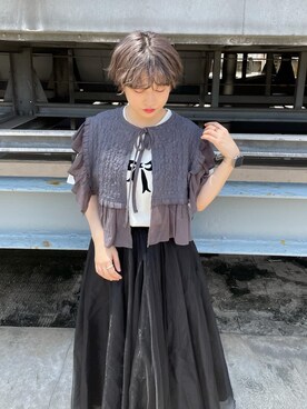 ponさん（レディース・153cm）の夏コーディネート