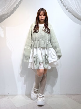 「merry jenny（メリージェニー）のアイテム（ワンピース）」を使った、ponさん（レディース・153cm）の秋コーディネート