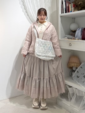 「merry jenny」｜ponさん（レディース・153cm）の夏コーディネート