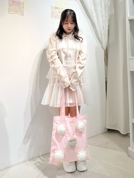 「ガーリーコーデ」｜ponさん（レディース・153cm）の秋コーディネート