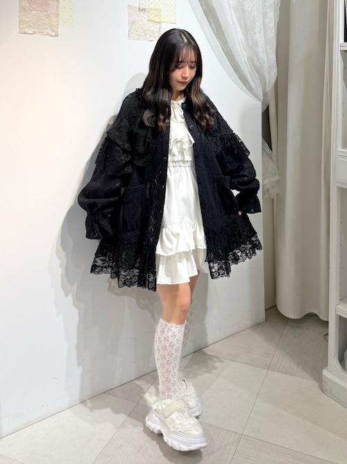 レースケープジャケット（テーラードジャケット）｜merry jenny