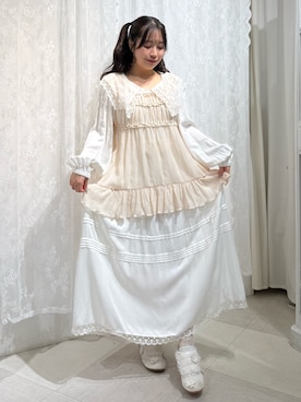 「アイテム（ワンピース/ドレス）」を使った、ponさん（レディース・153cm）の秋コーディネート