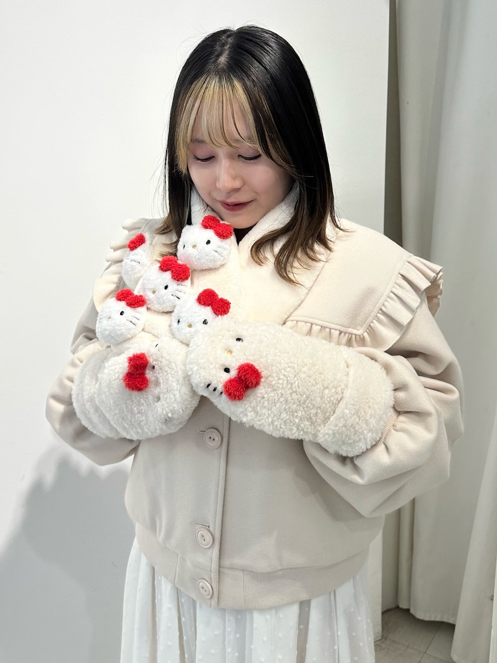 pon(merry jenny)｜merry jennyのマフラーを使った