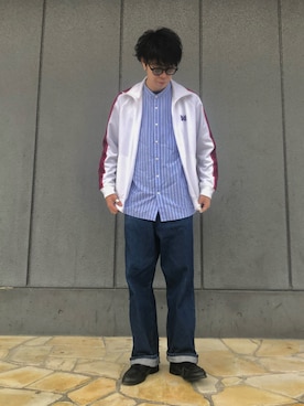 「Needles（ニードルス）のアイテム（ジャケット/アウター）」を使った、ryuki_luckystrike96さん（メンズ・175cm）の冬コーディネート