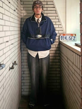 「Lui's（ルイス）のアイテム」を使った、PHさん（メンズ・180cm）の春コーディネート