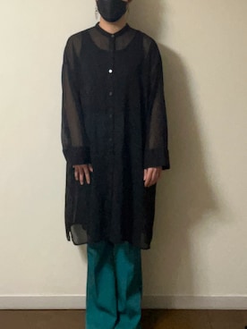 「one way（ワンウェイ）のアイテム（パンツ）」を使った、riraさん（レディース・151cm）の春コーディネート