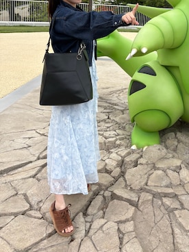 KUMAさん(レディース・158cm)の夏コーディネート