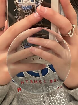 「ODD STUDIO（オッドスタジオ）のアイテム（パーカー）」を使った、mariさん（レディース・151cm）の春コーディネート