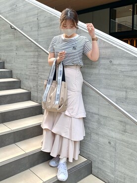 おのぴさん（レディース・160cm）の夏コーディネート