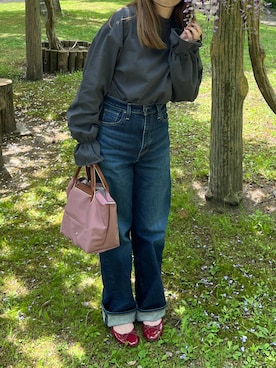 「ALLUMER（アリュメール）のアイテム」を使った、miohime418さん（レディース・153cm）の春コーディネート