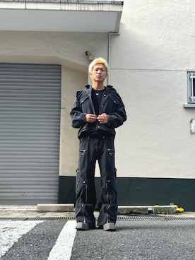 「DANKE SCHON（ダンケシェーン）のアイテム（デニムジャケット）」を使った、furukendayoさん（メンズ・178cm）の秋コーディネート
