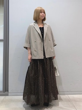 yuiさん(レディース・160cm)の春コーディネート