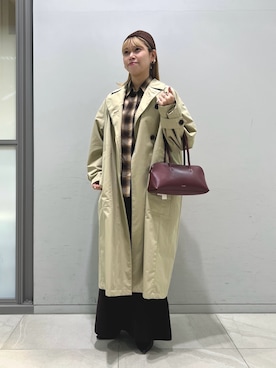 「アイテム（ヘアバンド）」を使った、yuiさん（レディース・160cm）の秋コーディネート