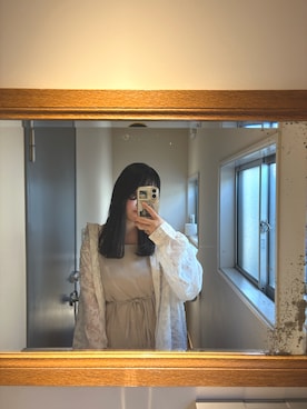 「アイテム（サロペット/オーバーオール）」を使った、星華さん（レディース・151cm）の秋コーディネート