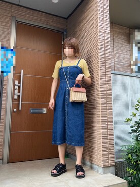umeneri♡̆̈さん(レディース・166cm)の夏コーディネート