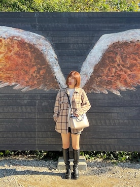 umeneri♡̆̈さん（レディース・166cm）の冬コーディネート