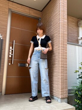 umeneri♡̆̈さん（レディース・166cm）の夏コーディネート