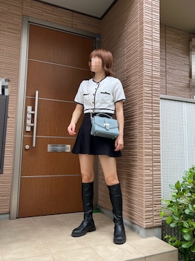「Little sunny bite（リトルサニーバイト）のアイテム」を使った、umeneri♡̆̈さん（レディース・166cm）の春コーディネート