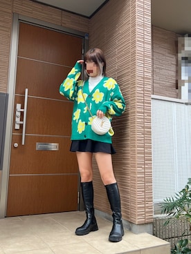 umeneri♡̆̈さん(レディース・166cm)の春コーディネート