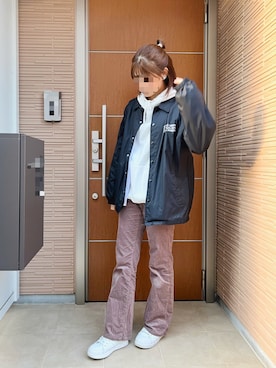 「MAD FOOT（マッドフット）のアイテム」を使った、umeneri♡̆̈さん（レディース・166cm）の秋コーディネート