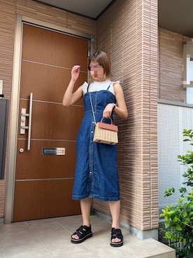 umeneri♡̆̈さん(レディース・166cm)の夏コーディネート