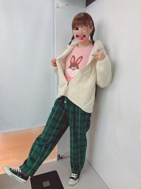 umeneri♡̆̈さん（レディース・166cm）の冬コーディネート