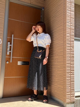 umeneri♡̆̈さん（レディース・166cm）の夏コーディネート