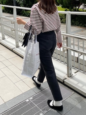 「アイテム（その他シューズ）」を使った、miiさん（レディース・165cm）の秋コーディネート