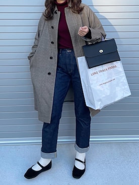 「アイテム（その他シューズ）」を使った、miiさん（レディース・165cm）の秋コーディネート