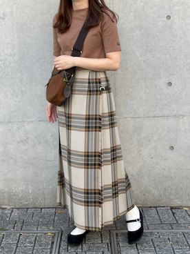 「アイテム（その他シューズ）」を使った、miiさん（レディース・165cm）の秋コーディネート