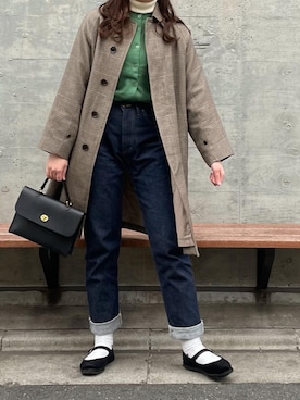 「アイテム（その他シューズ）」を使った、miiさん（レディース・165cm）の冬コーディネート