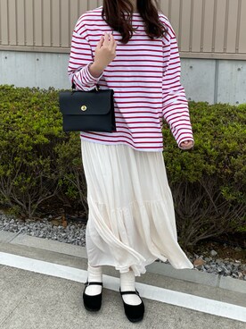 「ごきげんウィーク」｜「アイテム（その他シューズ）」を使った、miiさん（レディース・165cm）の春コーディネート
