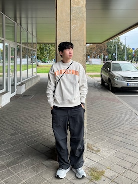「N.HOOLYWOOD（N.ハリウッド）のアイテム（その他トップス）」を使った、jeffreynly94さん（メンズ・180cm）の秋コーディネート