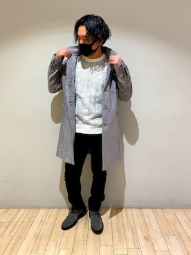 「HIGH STREET（ハイストリート）のアイテム」を使った、MORIMOTOさん（メンズ・170cm）の秋コーディネート