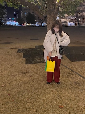 「Java（ジャバ）のアイテム」を使った、ｍｏｃさん（レディース・157cm）の冬コーディネート