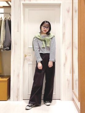 ハタケヤマさん（レディース・163cm）の冬コーディネート